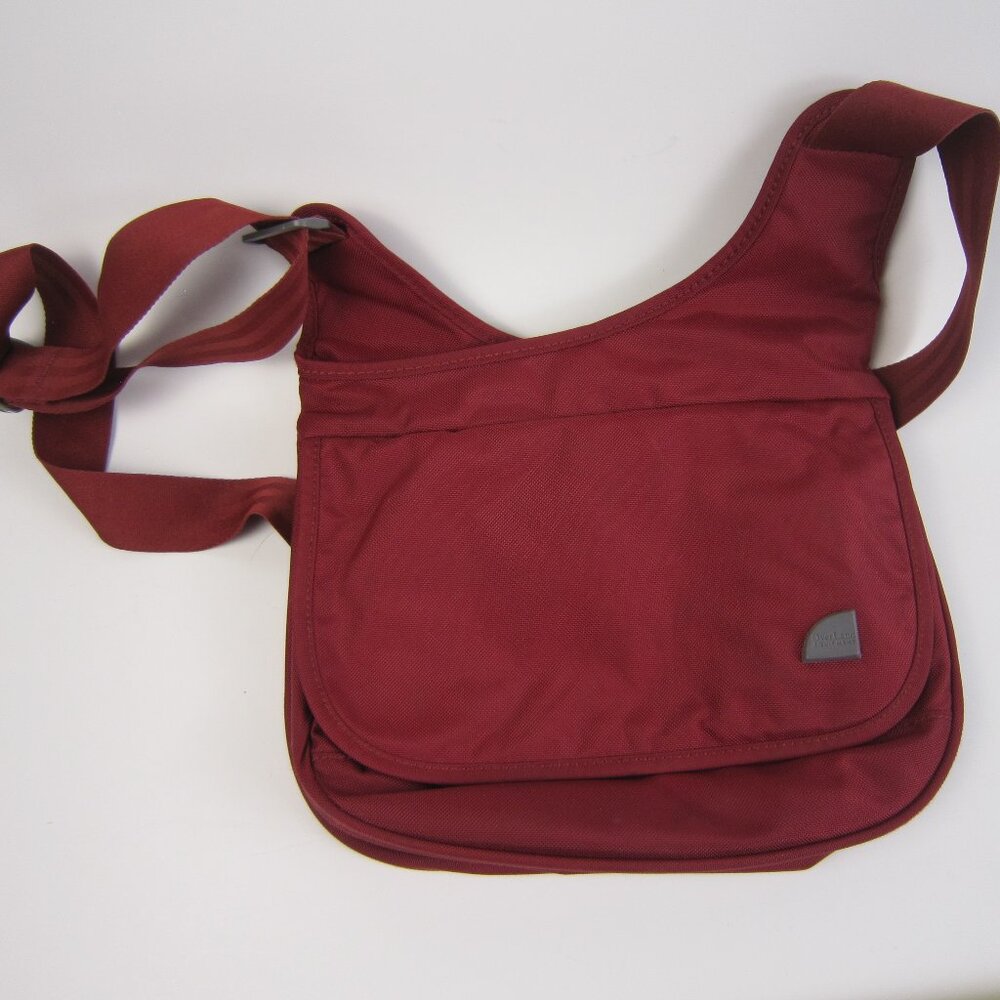 Overland Equipment Dark Red - Auburn Purse/Bag with Magnet Closure - Used